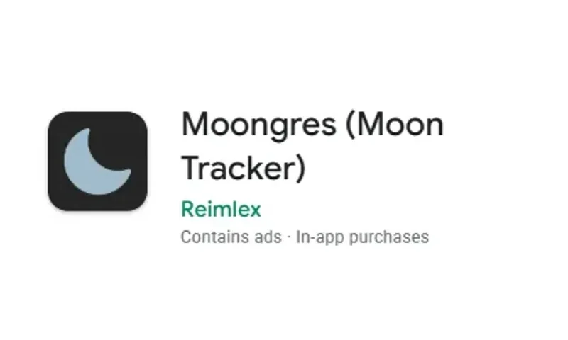 Moongres, Moon Tracker preview